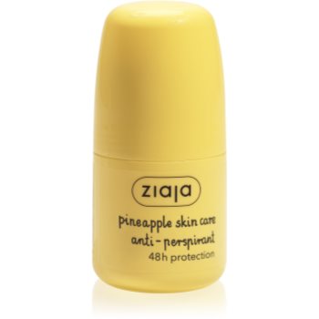 Ziaja Pineapple deodorant roll-on antiperspirant 48 de ore - imagine 2